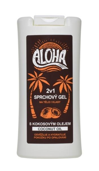 SUN ALOHA sprchový gel 2v1 s kokosovým olejem 200 ml