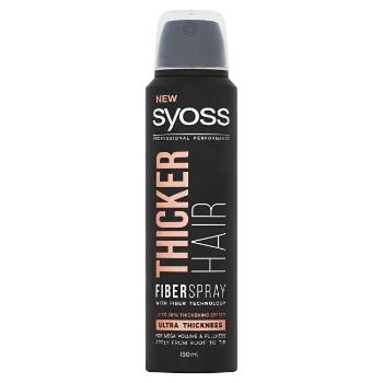 Syoss Lak na vlasy pro objem, plnost a efekt hustších vlasů Thicker Hair (Fiber Spray) 150 ml