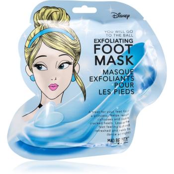 Mad Beauty Disney Princess Cinderella exfoliační maska na nohy 30 ml