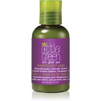Little Green Kids šampon a sprchový gel 2 v 1 pro děti 60 ml