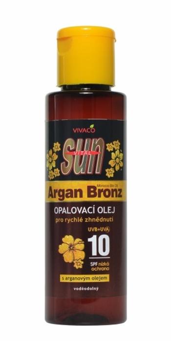 Vivaco Sun opalovací olej s Bio-arganovým olejem SPF10 100 ml
