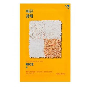 Holika Holika Plátýnková maska s rýží pro rozjasnění a vitalitu pleti Rice (Pure Essence Mask Sheet) 20 ml