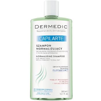 DERMEDIC Normalizující šampon pro mastné vlasy proti jejich vypadávání Capilarte 300 ml