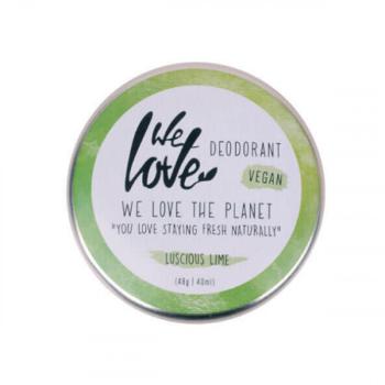 We Love the Planet Přírodní krémový deodorant "Lucious Lime" 48 g