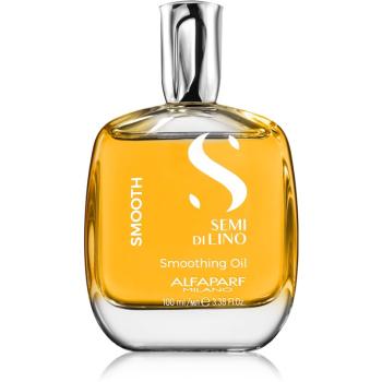 Alfaparf Milano Semi di Lino Smooth uhlazující olej pro nepoddajné a krepatějící se vlasy 100 ml