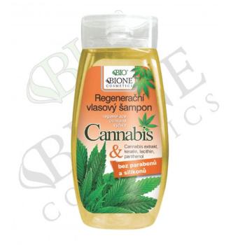 Bione Cosmetics Regenerační výživný šampon Cannabis 260 ml