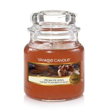 Yankee Candle Aromatická svíčka Classic malá Pecan Pie Bites 104 g