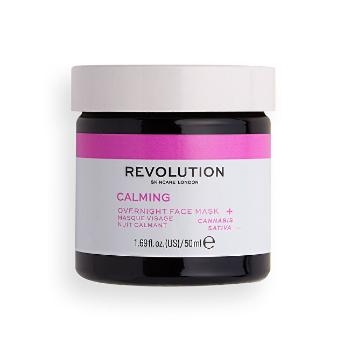 Revolution Skincare Zklidňující pleťová maska Skincare Mood Stressed (Calming Overnight Face Mask) 50 ml