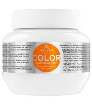 Kallos Maska pro barvené vlasy se lněným olejem a UV filtrem (Color Hair Mask) 1000 ml