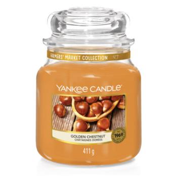 Yankee Candle Aromatická svíčka Classic střední Golden Chestnut 411 g