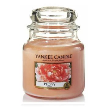 Yankee Candle Aromatická svíčka Classic střední Peony 411 g