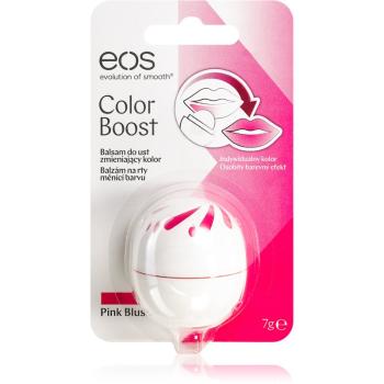 EOS Color Boost Pink Blush balzám na rty 7 g