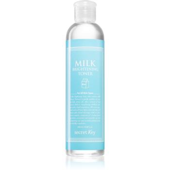 Secret Key Fresh Nature Milk rozjasňující výživná pleťová voda s peelingovým efektem 248 ml