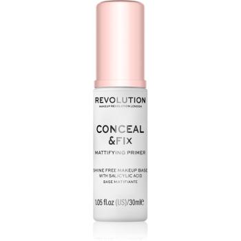 Makeup Revolution Conceal & Fix matující podkladová báze pod make-up 30 ml