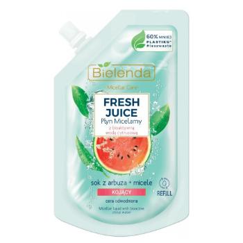 Bielenda Micelární voda vodní meloun Fresh Juice - náhradní náplň (Liquid Micellar) 45 ml
