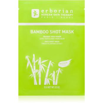 Erborian Bamboo vyživující plátýnková maska s hydratačním účinkem 15 g